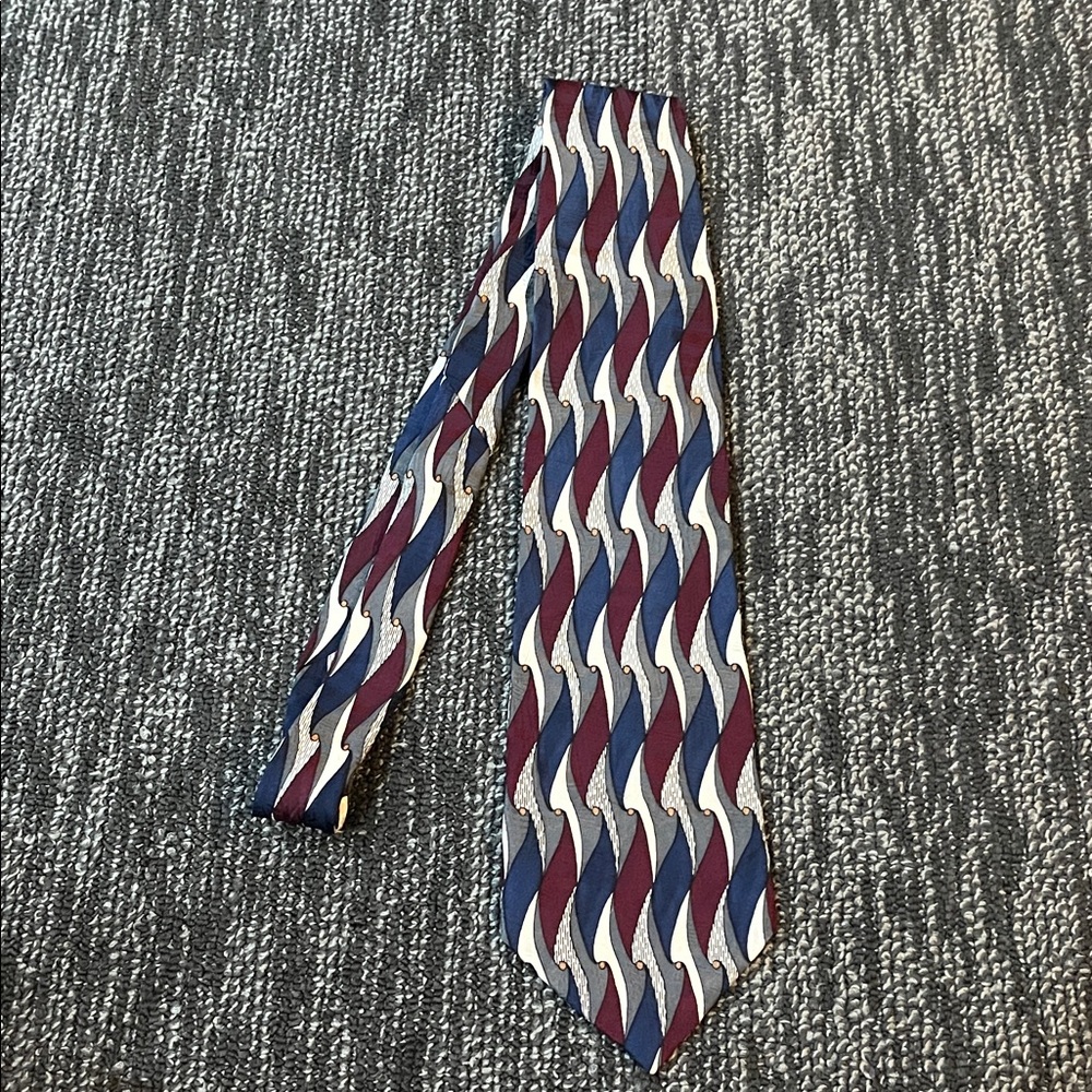 Martin Wong Elegant Multicolor Men's Tie  56"x4"